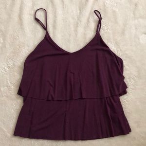 Tiered Camisole With Straps